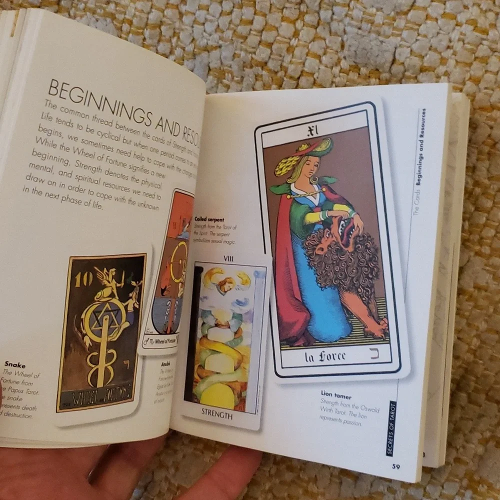 Metaphysical New Age Book  Lot of 3 Tarot Dreams Palmistrt